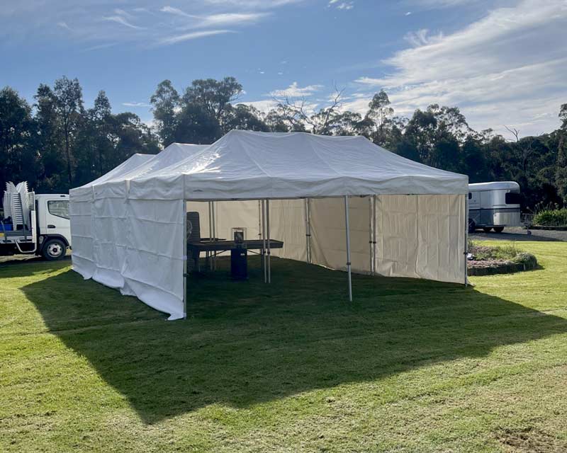 Pop-up marquee hire